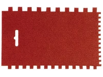 Шпатель пластмассовый малярный 170х115 мм зубчатый MATRIX 86006 купить в Нижневартовске