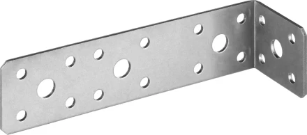 ЗУБР УКА-2.0, 35 x 40 x 140 x 2 мм, цинк, асимметричный крепежный уголок (310156-35) купить в Нижневартовске