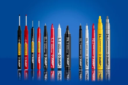 ЗУБР Колибри-30 красный, наконечник L 30 мм,  2.8 мм, перманентный маркер для отверстий (06338-3) купить в Нижневартовске