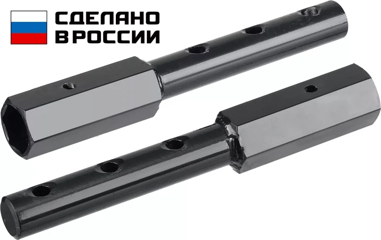 ЗУБР УД-3, НЕХ 32 - круг 30 мм, 2 шт., удлинитель (707107-3) купить в Нижневартовске