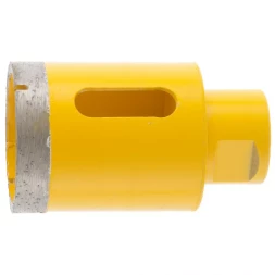 Сверло алмазное по керамограниту 45мм мокрое резание М14 DENZEL 72688