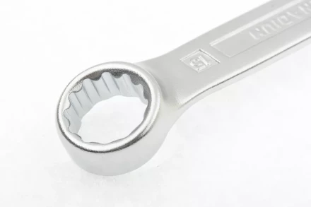 Ключ комбинированный 15 мм CrV холодный штамп GROSS 15134 купить в Нижневартовске