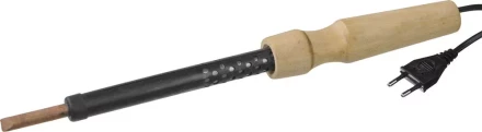 Электропаяльник с деревянной рукояткой, 100Вт 55407-100 купить в Нижневартовске