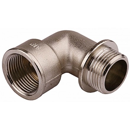 Уголок GENERAL FITTINGS с упором, никелированная латунь, г/ш, 3/4&quot; 51072-G/S-3/4 купить в Нижневартовске