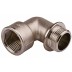 Уголок GENERAL FITTINGS с упором, никелированная латунь, г/ш, 3/4&quot; 51072-G/S-3/4 купить в Нижневартовске