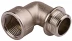 Уголок GENERAL FITTINGS с упором, никелированная латунь, г/ш, 3/4" 51072-G/S-3/4 купить в Нижневартовске