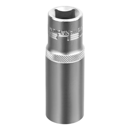 Головка торцевая удлиненная, 18 мм, шестигранная, CrV, под квадрат 1/2 Stels 13881 купить в Нижневартовске