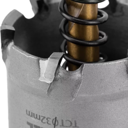 Коронка по металлу твердосплавная, 32 мм Denzel 724010 купить в Нижневартовске