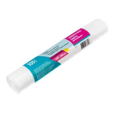 Пакеты для бутербродов, 400 x 260 мм, 100 шт, рулон, Home Palisad 950075 купить в Нижневартовске