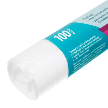 Пакеты для бутербродов, 400 x 260 мм, 100 шт, рулон, Home Palisad 950075 купить в Нижневартовске