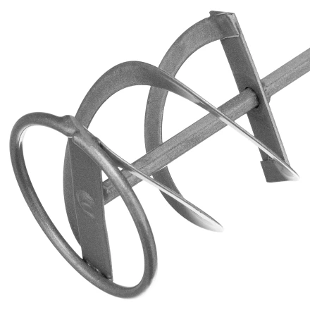 Миксер для красок и штукатурных смесей, 80х9х400мм, шестигранный хвостовик Сибртех 84790 купить в Нижневартовске