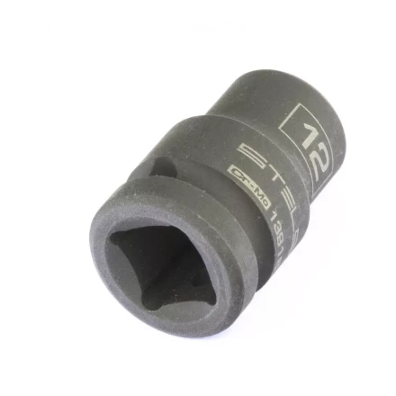 Головка ударная шестигранная 12 мм 1/2" CrMo  Stels 13916 купить в Нижневартовске