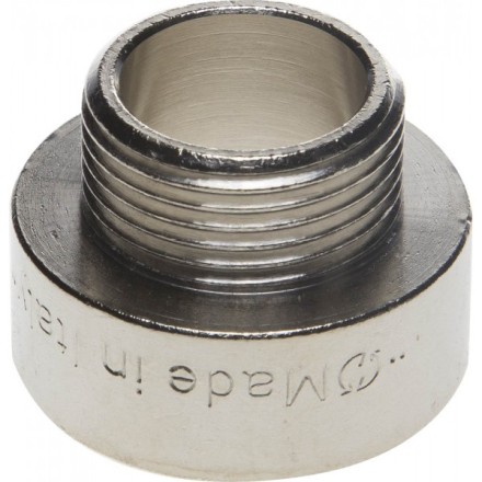 Переходник GENERAL FITTINGS удлиненный цилиндрический, никелированная латунь, 1&quot; х 3/4&quot; 51083-1-3/4 купить в Нижневартовске