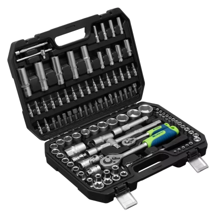 Набор инструментов Сибртех 13389, 1/2", 1/4", 108 предметов купить в Нижневартовске