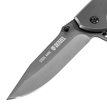 Нож складной Denzel, многоцелевой, системы Liner-Lock, с накладкой G10 на классической рукоятке, 79207 купить в Нижневартовске