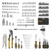 Набор инструментов Denzel 15808, 1/2&quot;, 3/8&quot;, 1/4&quot;, CrV, S2, пластиковый кейс, 232 предмета купить в Нижневартовске