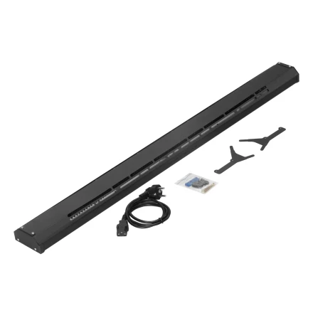 Конвектор электрический плинтусный Denzel ATRIC-450, 230 В, 450 Вт, ТЭН, черный 98136 купить в Нижневартовске