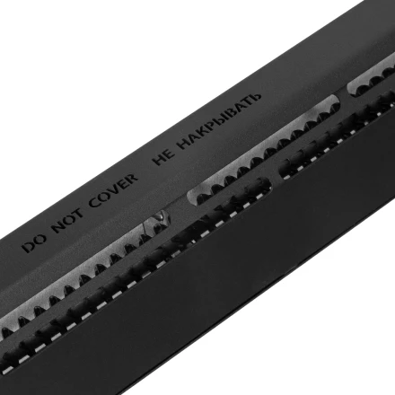 Конвектор электрический плинтусный Denzel ATRIC-450, 230 В, 450 Вт, ТЭН, черный 98136 купить в Нижневартовске