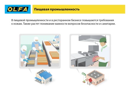 Нож OLFA, безопасный с трапециевидным лезвием OL-SK-12 купить в Нижневартовске