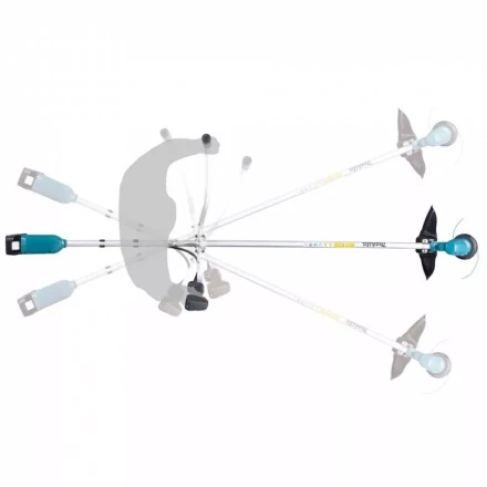 Аккумуляторная коса (триммер) Makita DUR190URT3 (2* АКБ 5Ач,  ЗУ) купить в Нижневартовске