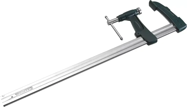 Струбцина KRAFTOOL тип "F", с мультипликаторной прижимной втулкой, 125х600 мм 32013-125-600 купить в Нижневартовске