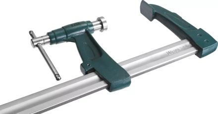 Струбцина KRAFTOOL тип "F", с мультипликаторной прижимной втулкой, 125х600 мм 32013-125-600 купить в Нижневартовске