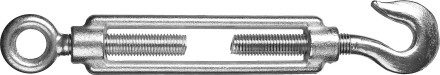 Талреп DIN 1480, крюк-кольцо, оцинкованный, М14, 3 шт, STAYER Master 30515-14 30515-14 купить в Нижневартовске
