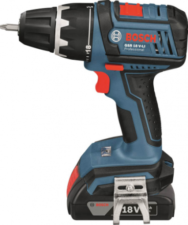Дрель-шуруповерт аккумуляторный BOSCH GSR 18 V-Li (0.601.9E6.120) купить в Нижневартовске