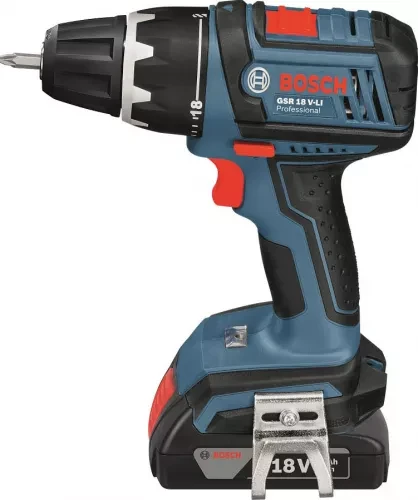 Дрель-шуруповерт аккумуляторный BOSCH GSR 18 V-Li (0.601.9E6.120) купить в Нижневартовске