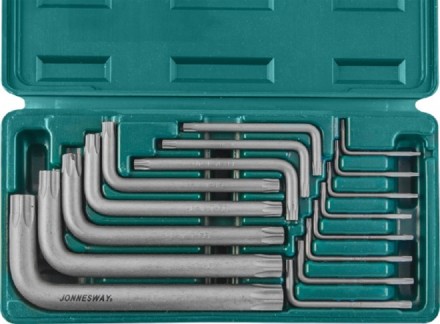 Набор ключей угловых Torx Т6-Т70 16предметов Jonnesway H0816S 47405 купить в Нижневартовске