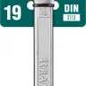 Ключи комбинированные KRAFTOOL, Cr-V, DIN 3113 27079-19 купить в Нижневартовске