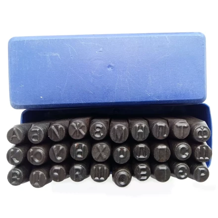 Клеймо буквенное 12мм купить в Нижневартовске