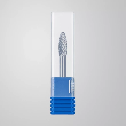 Зубр Твердосплавная борфреза H - пламя, 8 х 20 мм, радиус 1.5 мм (28807-8-20) купить в Нижневартовске