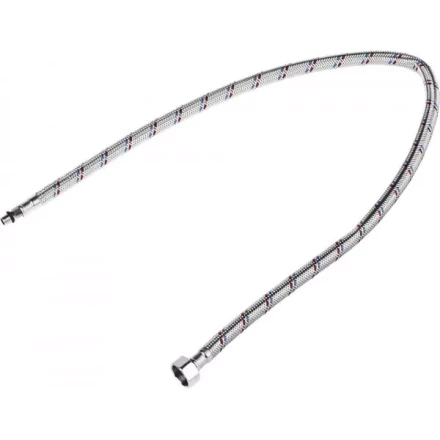 Подводка гибкая STAYER для воды к смесителям, оплетка из нерж стали, укороченная, г/ш 1/2" - 0,8м 51016-080 купить в Нижневартовске