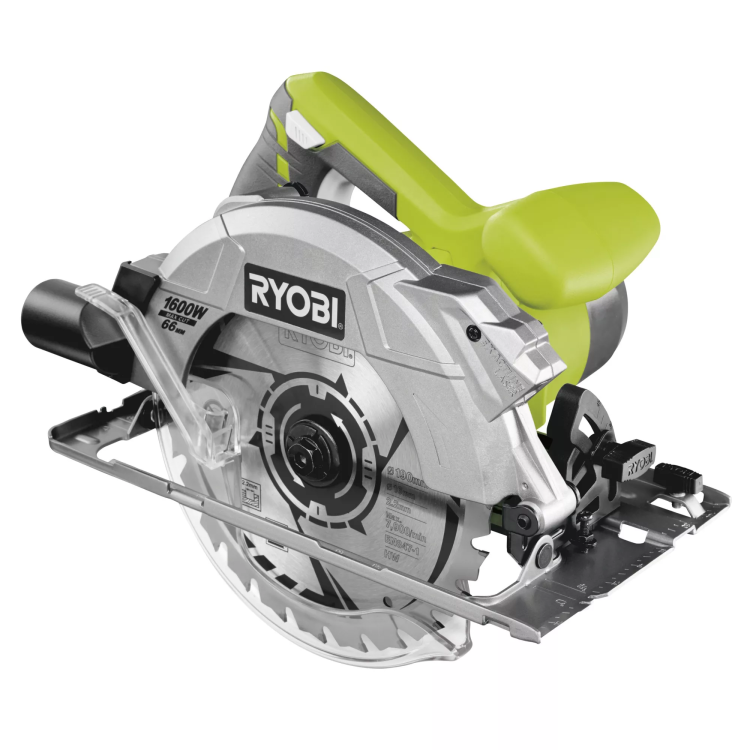 Ryobi Дисковая пила 1600W с лазером в кейсе RCS1600-K купить в Нижневартовске