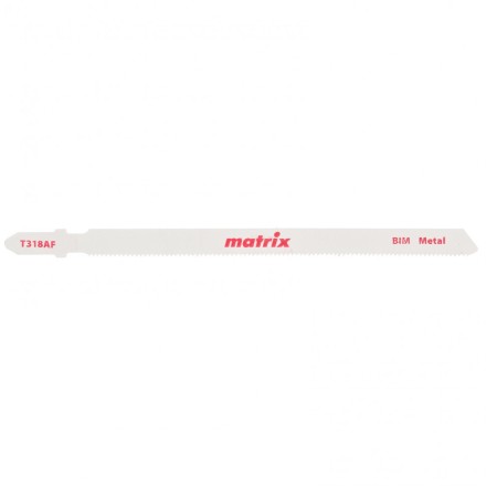 Полотна для электролобзика  по металлу 3 шт T318AF 110 x 1,2 мм Bimetal Matrix 78236 купить в Нижневартовске