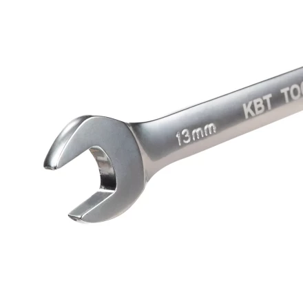 Набор гаечных комбинированных трещоточных ключей КВТ НТК-6 (8–17 мм), 6 шт. (91948) купить в Нижневартовске