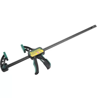 Струбцина "EcoKraft" ручная пистолетная, KRAFTOOL 32226-60, пластиковый корпус, 600/800мм, 150кгс 32226-60