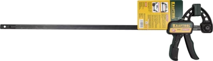 Струбцина "EcoKraft" ручная пистолетная, KRAFTOOL 32226-60, пластиковый корпус, 600/800мм, 150кгс 32226-60 купить в Нижневартовске