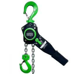 Таль ручная рычажная HITCH LH201-GSB 1 т 12 м. Гальваническая цепь. Защита от перегруза (SZ060972)