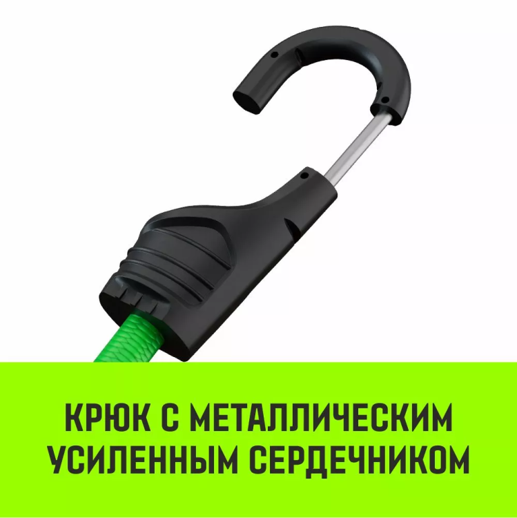 Стяжка эластичная с крючками для багажа HITCH REGULAR 60см комплект 2 шт (SZ087654) купить в Нижневартовске
