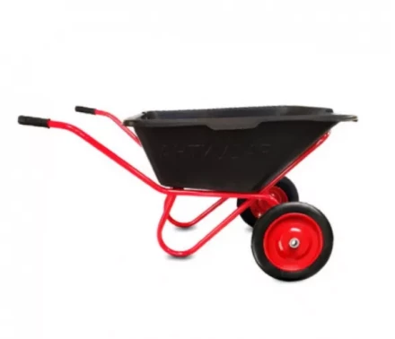 Тачка строительная 110 л 200 кг &quot;Антиудар&quot; двухколёсная с пневмоколесом 1023978 купить в Нижневартовске