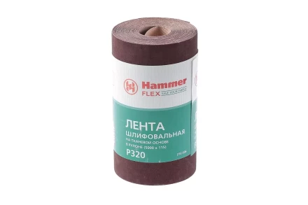 Лента шлифовальная в рулоне HAMMER Flex  216-006 купить в Нижневартовске