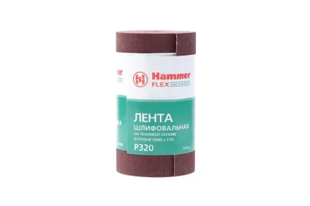 Лента шлифовальная в рулоне HAMMER Flex  216-006 купить в Нижневартовске