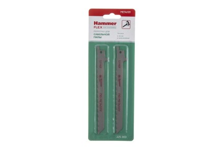 Полотно для сабельной пилы HAMMER 150мм, TPI 18, BIM, 2шт/уп (Flex 225-003) купить в Нижневартовске