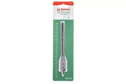 Сверло по дереву HAMMER Ф14х152мм (DR WD SP 14мм*152мм) купить в Нижневартовске