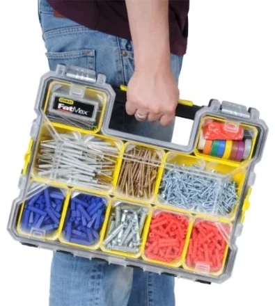 Органайзер проффесиональный FatMax Shallow Pro Metal Latch Stanley 1-97-517 купить в Нижневартовске