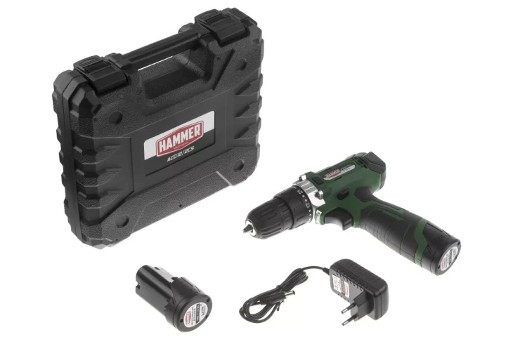 Дрель аккумуляторная HAMMER ACD12/2CS купить в Нижневартовске