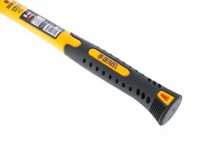 Киянка резиновая, 8 oz, черная резина, фибергласовая рукоятка// Denzel 7711175 купить в Нижневартовске