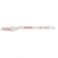 Полотна для электролобзика по дереву 3 штук T119BO 50x2мм HCS фигурный рез MATRIX 78227